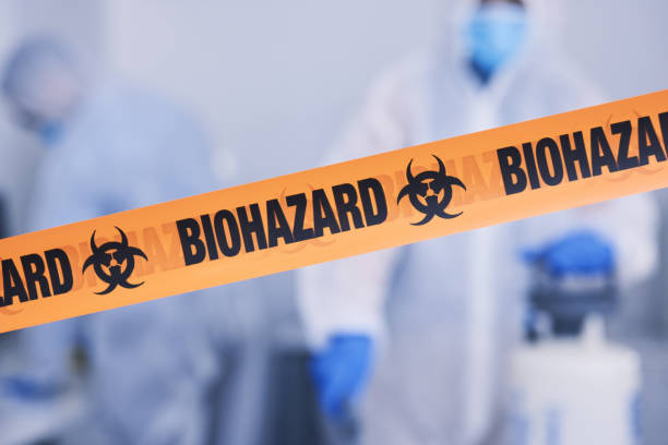 Professional Trauma Scene Cleanup technician working in Columbus, NC